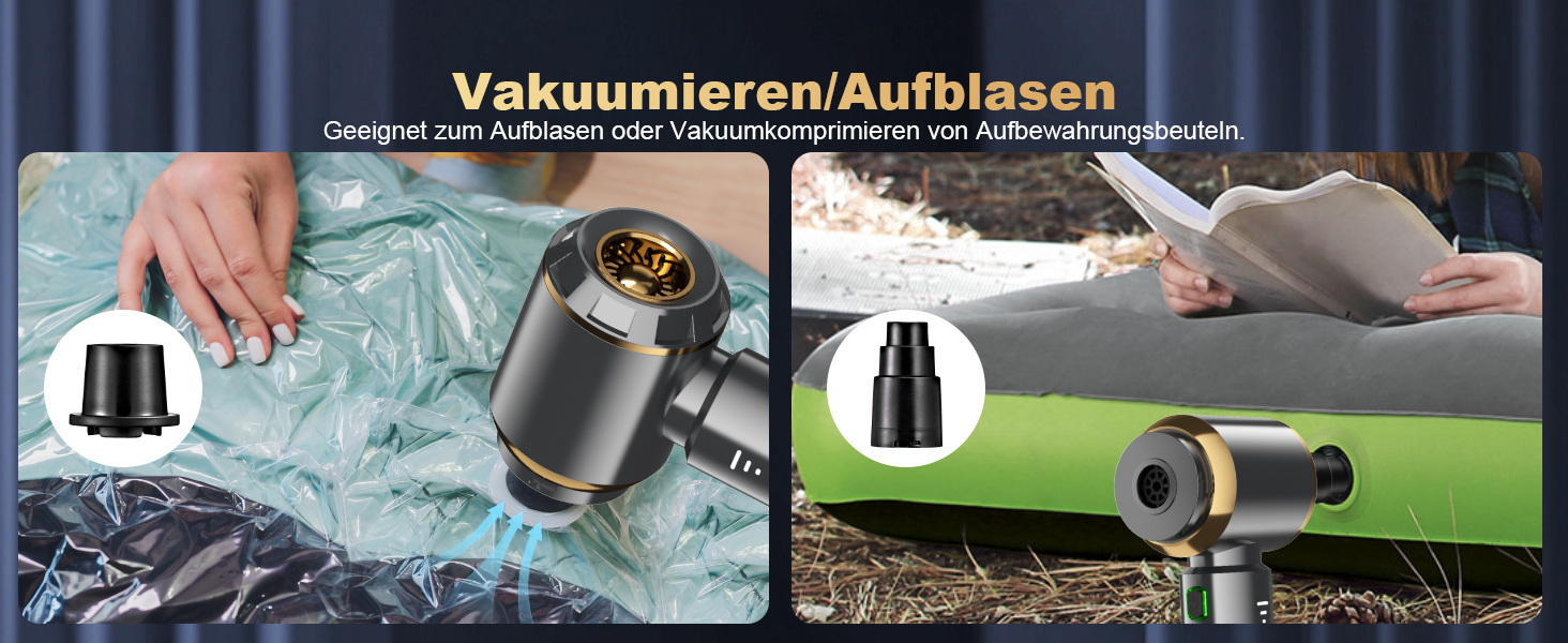 Акумуляторний ручний пилосос 4-в-1 для авто та дому, безщітковий двигун 28000Па, 3 режими потужності, міні-пилосос для офісу та кухні