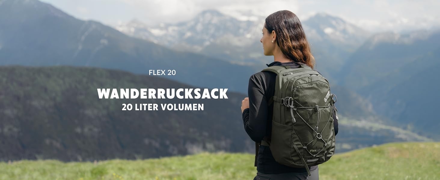 Туристичний рюкзак Terra Peak 20L Flex 20 Premium (маленький) з вентиляцією спини, системою гідратації та дощовиком - Трекінговий рюкзак з дихаючого поліестеру 3D Air Mesh - Рюкзак для активного відпочинку з поясним ременем 20 літрів оливково-зелений