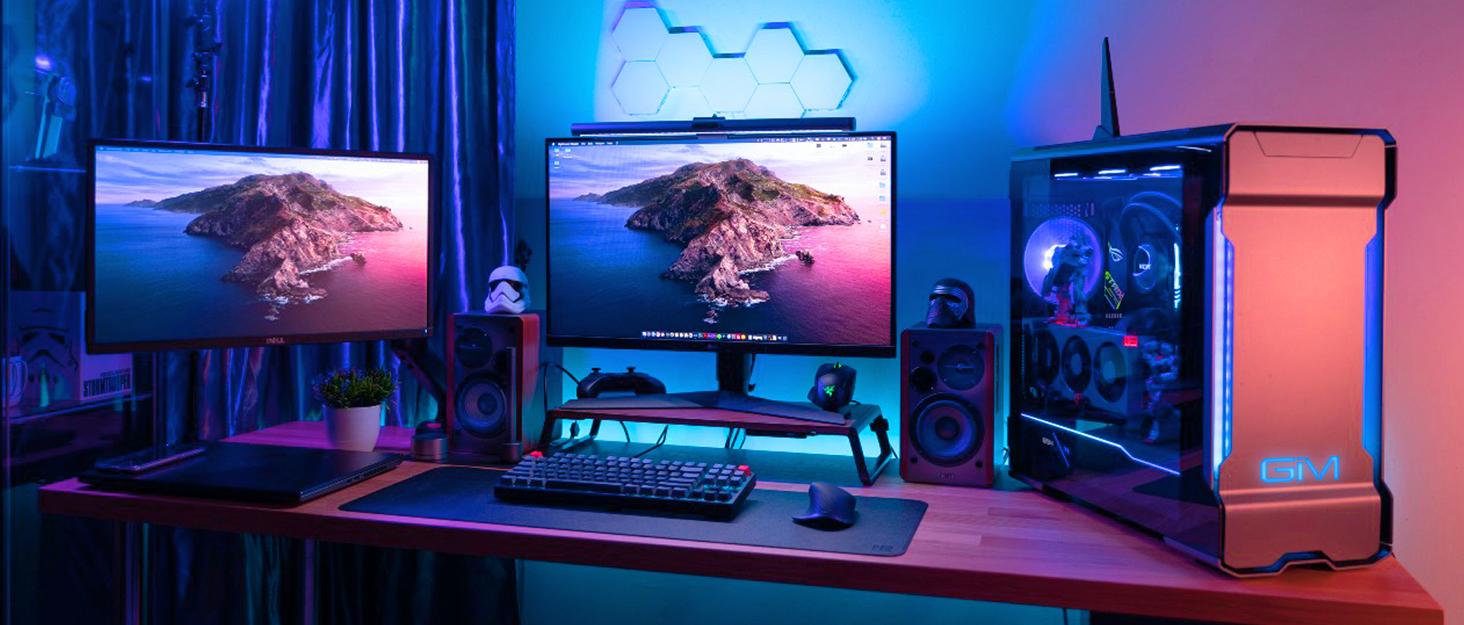 Ігрова мишка pad RGB з LED підсвічуванням та бездротовою зарядкою Qi 15W, чорний. Підходить для геймінгу, офісу та дому. Вологостійкий, з антиковзаючою поверхнею.