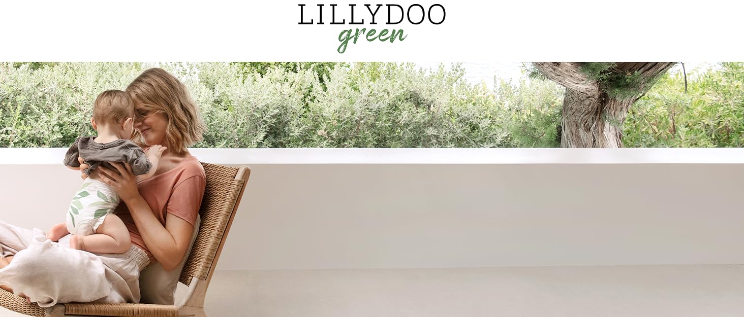 Дитячі вологі серветки LILLYDOO Mild & Natürlich, гіпоалергенні, 600 шт. (10 упаковок по 60 шт.)