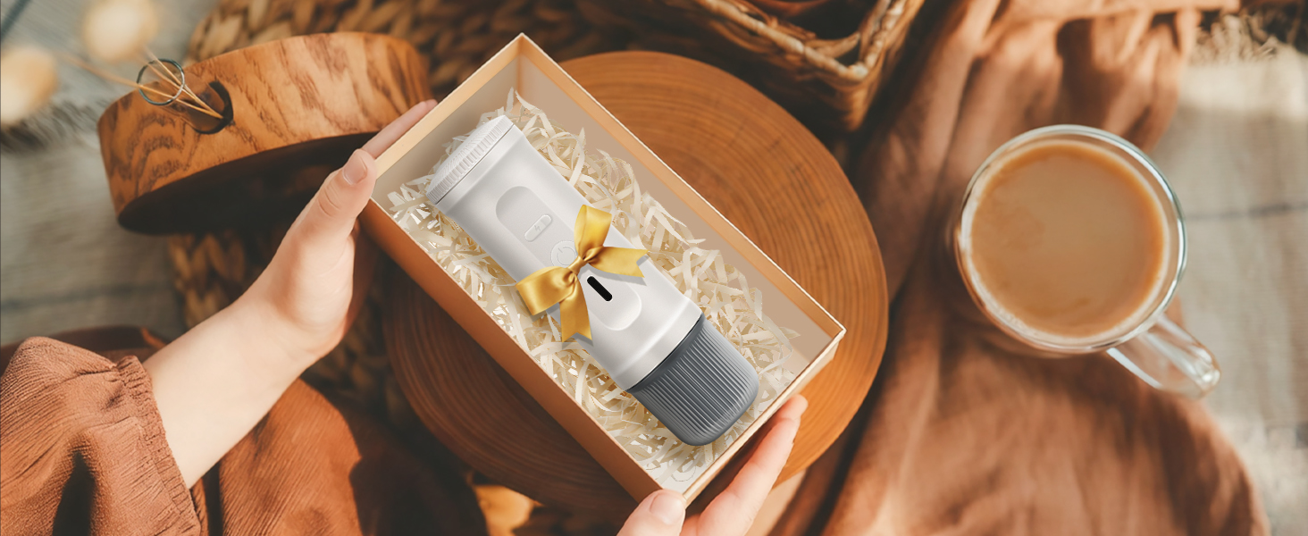 Портативна кавомашина ICARE з акумулятором, 2-в-1 для капсул NS та меленої кави, самонагріваюча, USB-C, індикатор заряду, для кемпінгу, подорожей та в дорогу (білий)