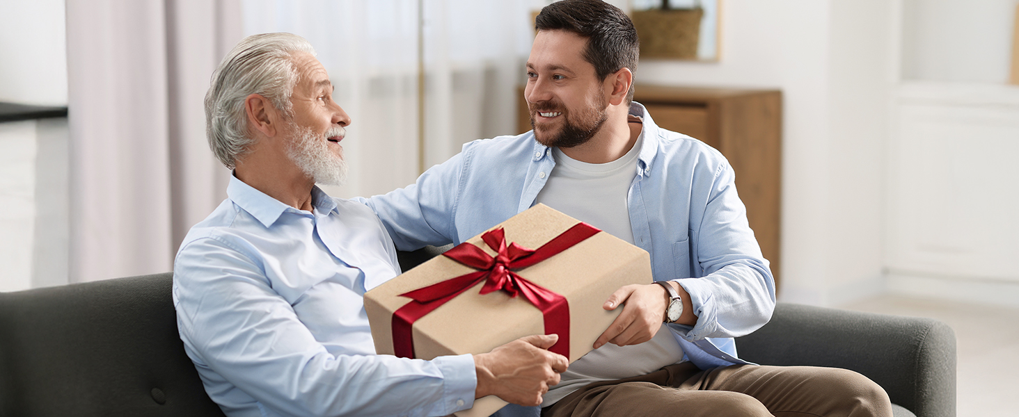 Ортопедична подушка-кільце Feagar: ергономічний сидіння-пончик для копчика, геморой та ішіасу, посилена (90-140 кг), темно-синя