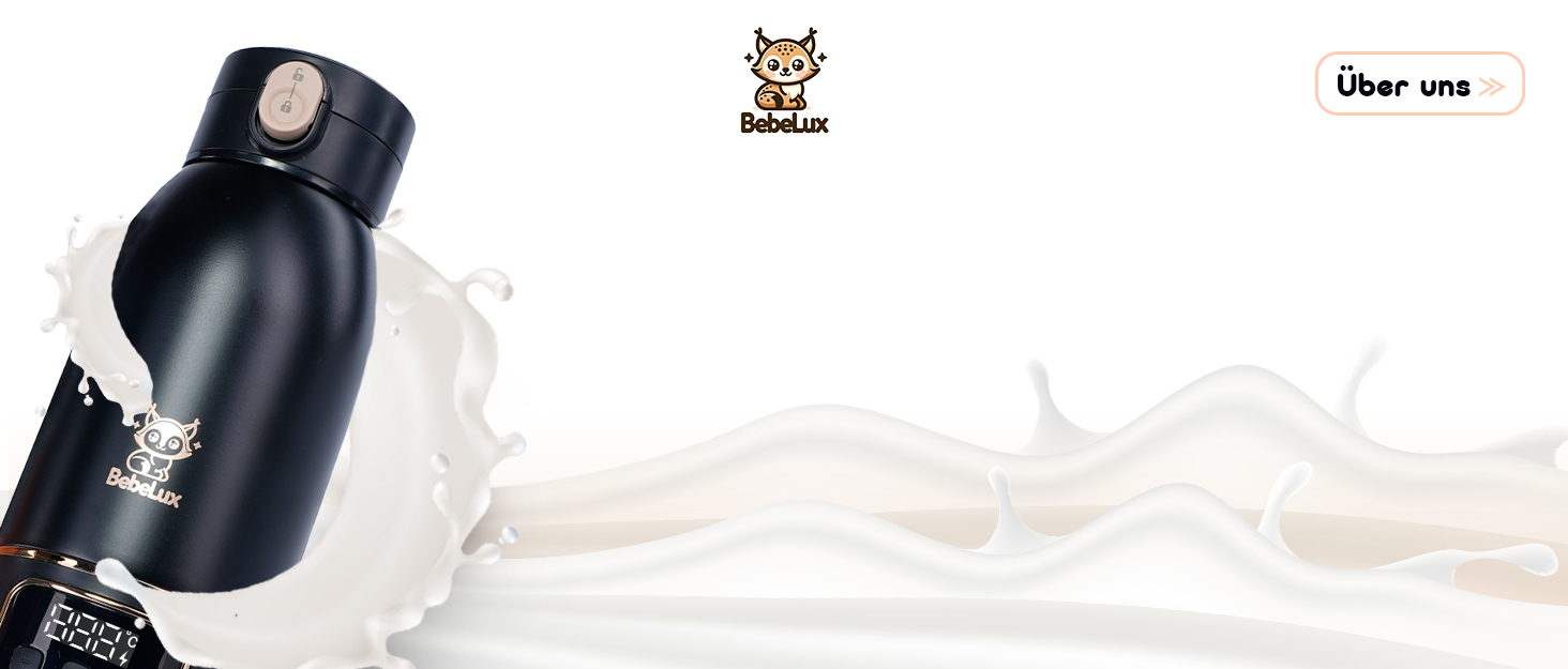 Підігрівач для дитячих пляшечок BEBELUX електричний, USB-C, 36W, Beige V1 - швидке нагрівання, підтримка температури, BPA-free, безпечний та герметичний