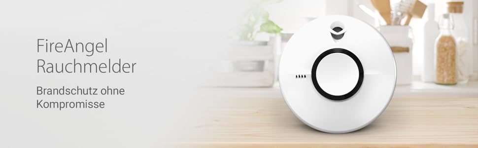 Датчик диму FireAngel ST-630 з термопровідним датчиком, бездротовий, 10 років батареї, білий, 1 шт.