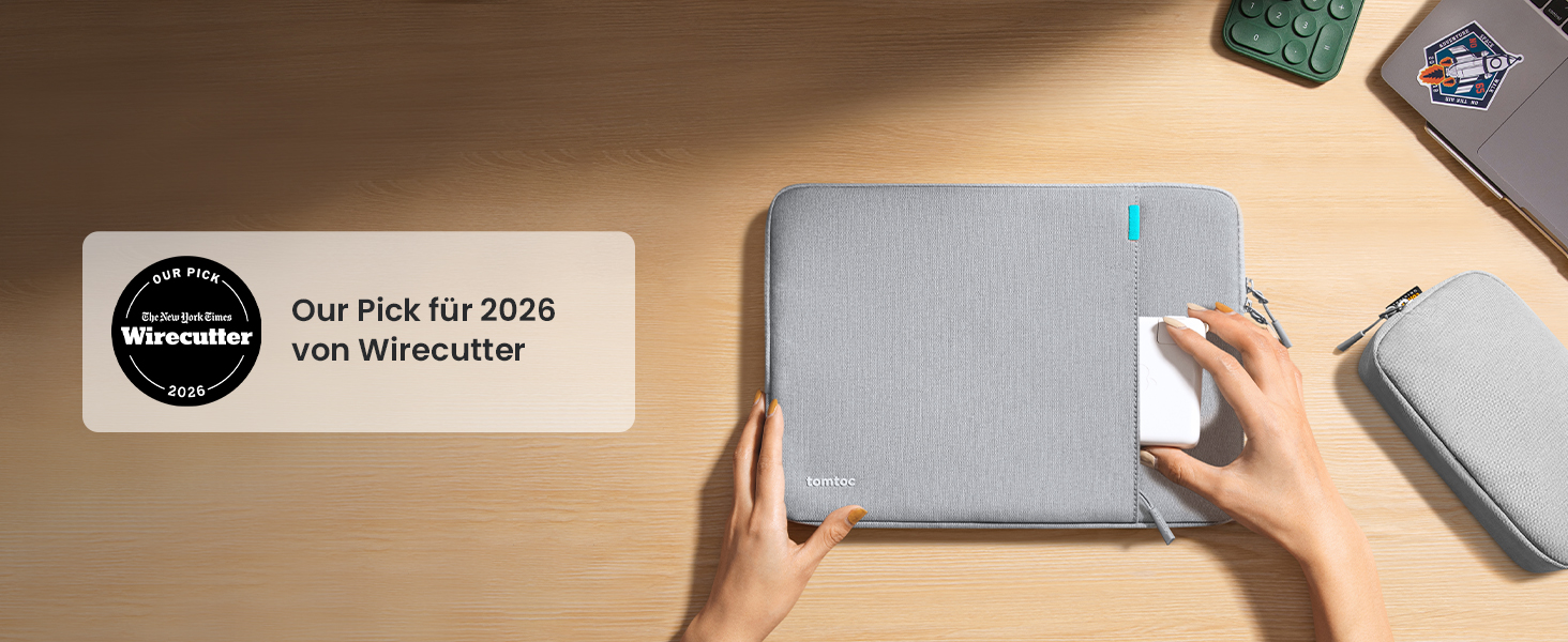 Захисний чохол-сумка tomtoc 360° для MacBook Air 15