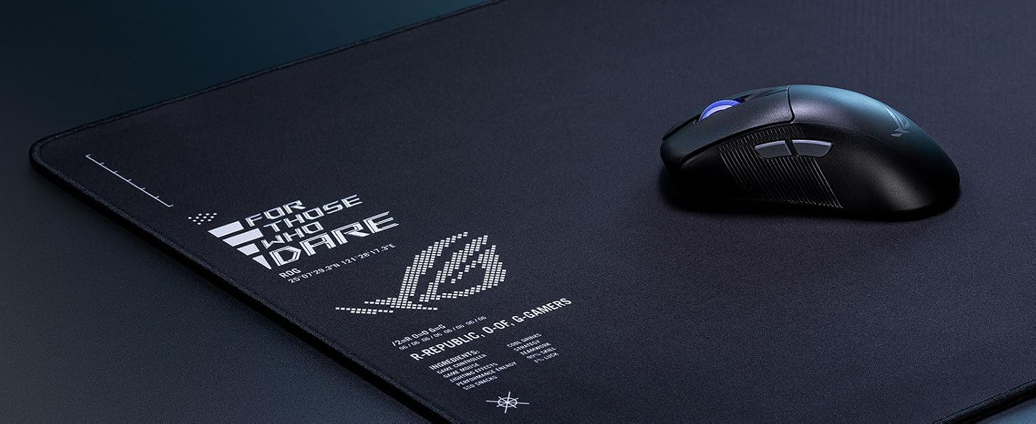 Ігровий килимок для миші ASUS ROG Sheath II XXL, чорний