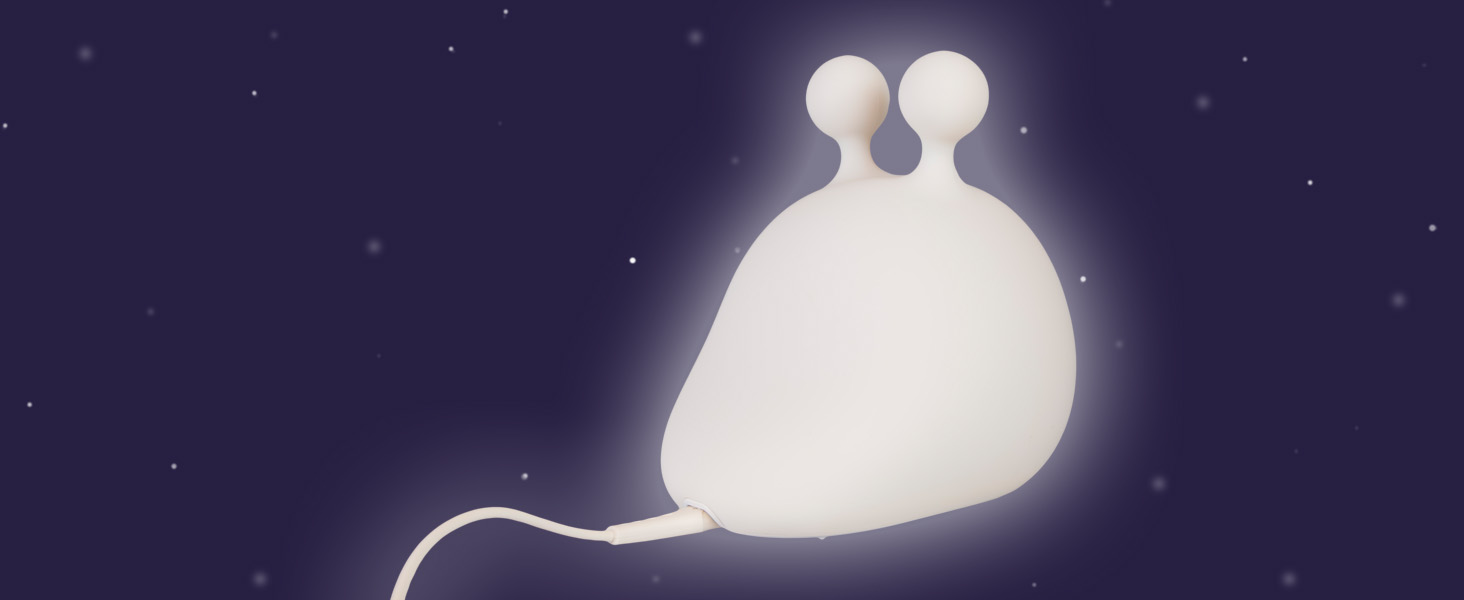 Дитячий LED нічник Momo Moon — регульований нічник для дітей та немовлят, сенсорна лампа для дитячої кімнати з USB-зарядкою