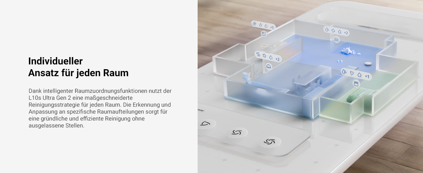 Робот-пилосос Dreame L10s Ultra Gen 2 з функцією миття, технологія RoboSwing™ та потужністю 10 000 Pa Vormax™, режим для тварин, автоматична станція, потужне прибирання килимів