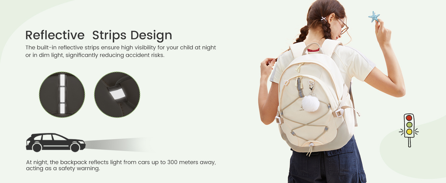 Шкільний рюкзак LOVEVOOK для дівчаток, 5 клас, рюкзак для дітей з нагрудною стрічкою, легка жіноча шкільна сумка, рюкзак для дітей від 8 років для дитячого садка, школи, університету, дозвілля, сірий-рожевий, 15,6 дюймів