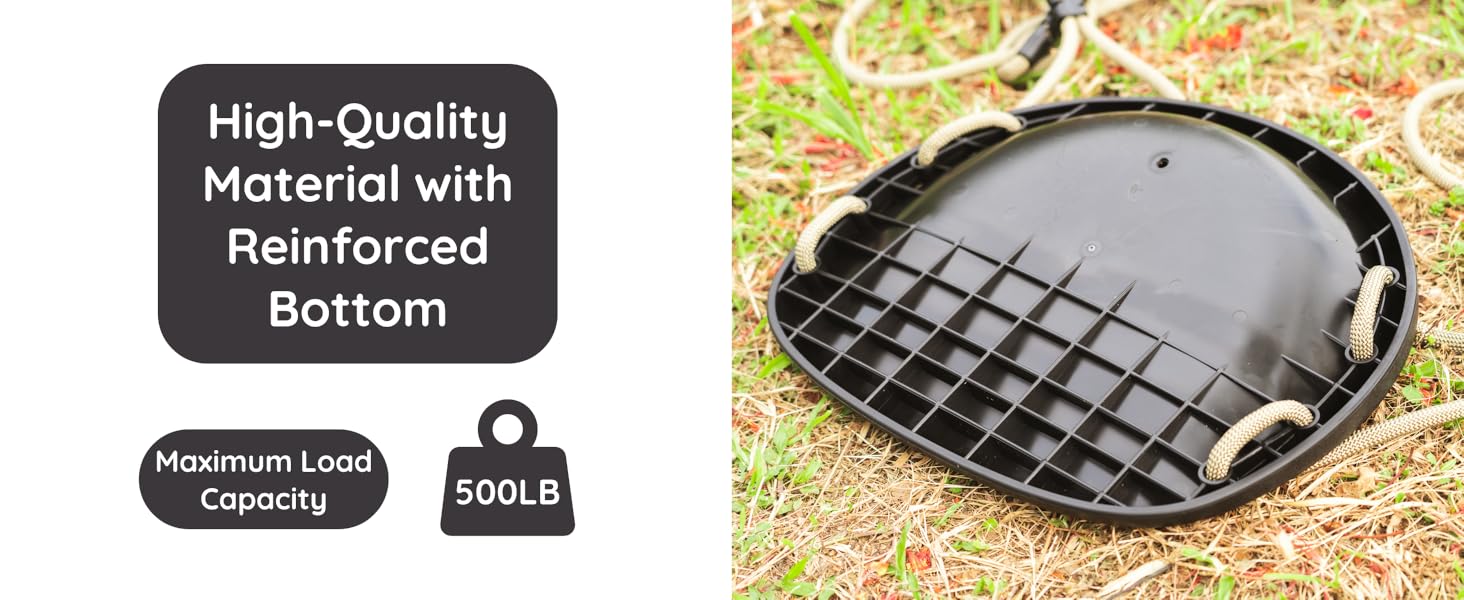 Дитяча гойдалка BeneLabel для дому та вулиці, міцна гума, регульоване положення 130-200 см, мотузка для підлітків/дорослих, зелений колір, 113 кг, комплект 2 шт.