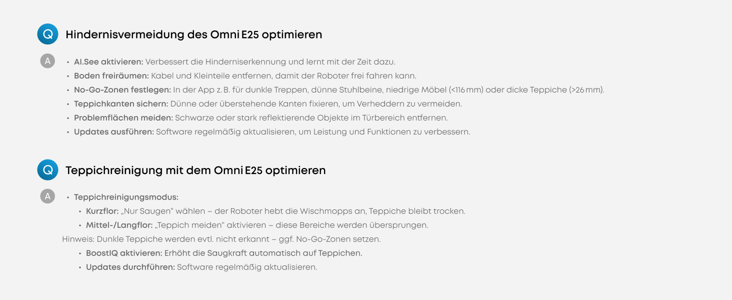Робот-пилосос Eufy Omni E25 HydroJet з функцією миття, 20000Pa, Turbo-сила всмоктування, щітки DuroSpiral, CornerRover для кутів, станція All-in-One, для тварин та дітей