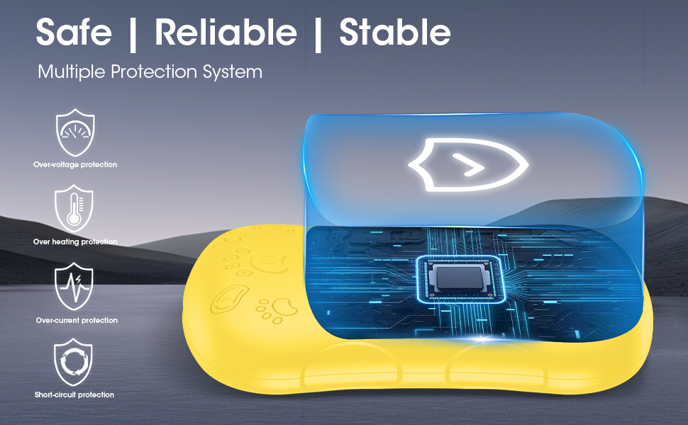 Електричні грілки для рук, 2 шт. 6000mAh, акумуляторні, багаторазові, для активного відпочинку, спорту, полювання, гольфу, кемпінгу, теплий подарунок для жінок, чоловіків, дітей (жовті)