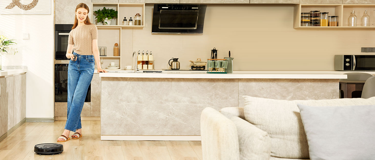 Робот-пилосос Vexilar W7 3-в-1 з вологою, 4000Pa, безщітковий мотор, 120 хв, для тварин, твердих підлог та килимів