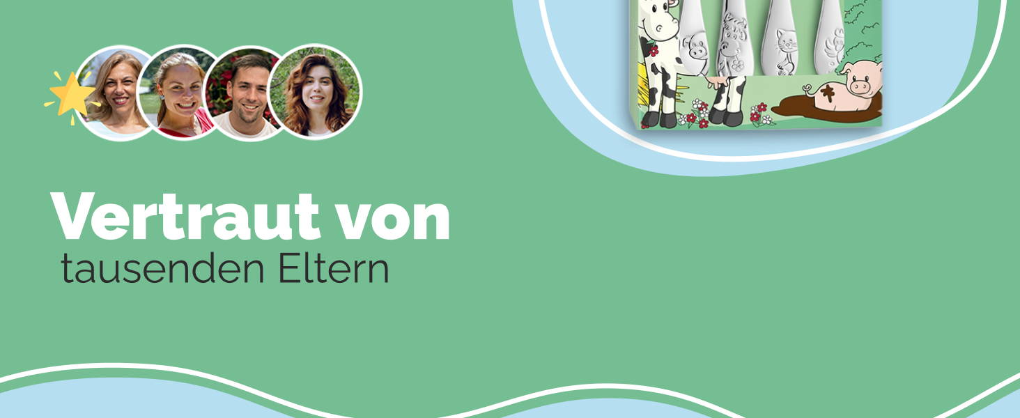Персоналізований дитячий столовий набір Kinderbesteck з гравіюванням імені – ідеальний подарунок для хлопчика, 3 роки, набір столових приборів з нержавіючої сталі