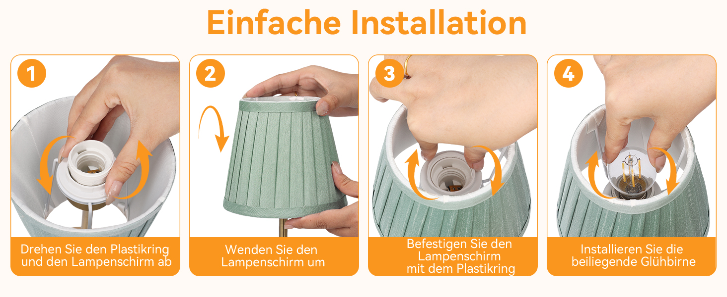 Настільна лампа OUSFOT бездротова, 3 режими яскравості, золота, вінтажний дизайн з абажуром для вітальні, кабінету, спальні, їдальні