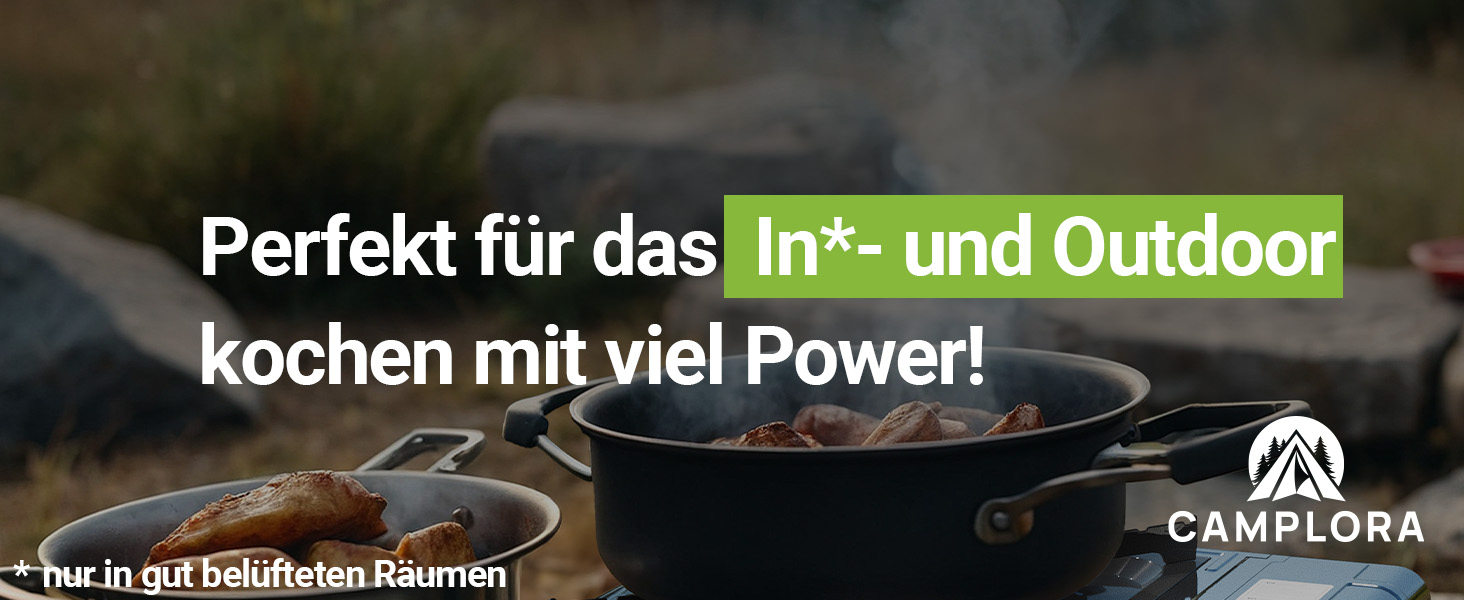Газовий наметковий пальник для картриджів MFS-1a з кейсом та п'єзозапалювачем - 2.2 кВт, з функцією безпечного відключення (включно з 16 картриджів 227г)