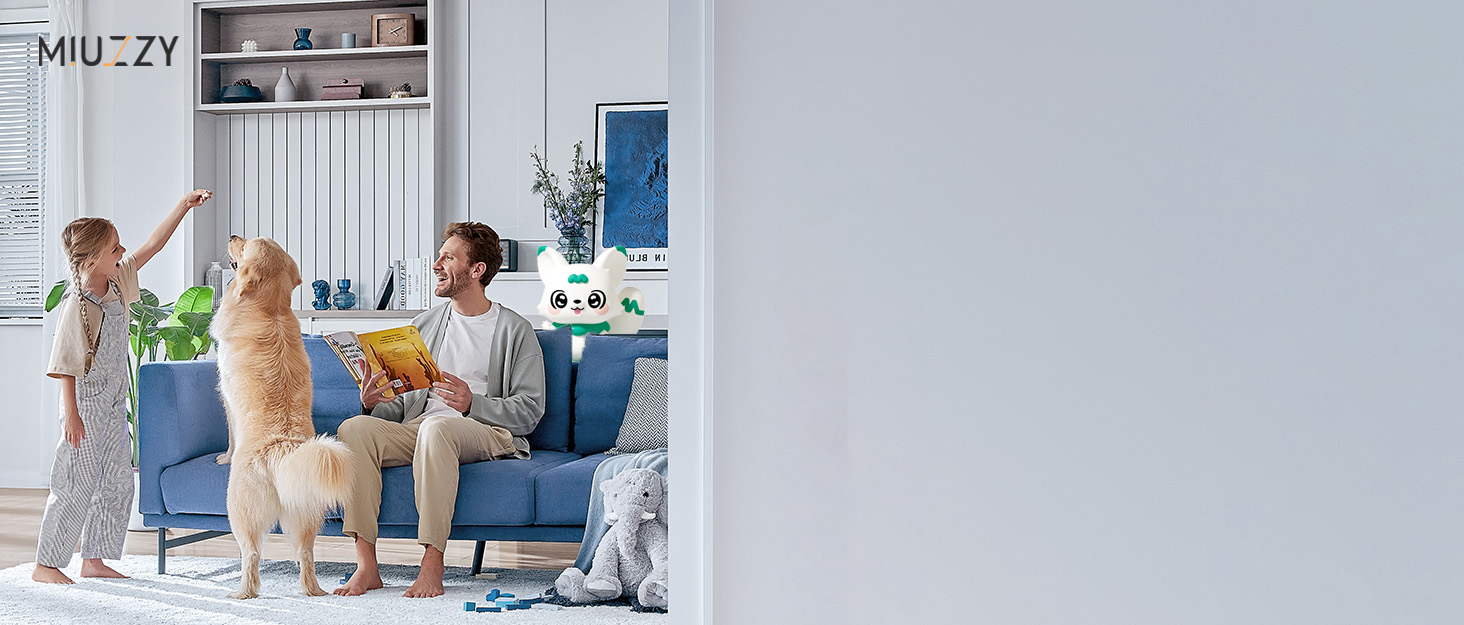 MIUZZY Бездротовий пилосос 6-в-1: потужний, легкий, з тривалістю роботи 50 хв, чорний