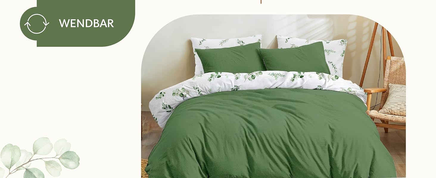 Комплект постільної білизни Dreamzie 200x200 см з 2 наволочками 80x80 см, сірий гілковий малюнок - постільна білизна для дорослих 200x200 з 100% мікрофібри, сертифікат Oeko TEX без хімікатів