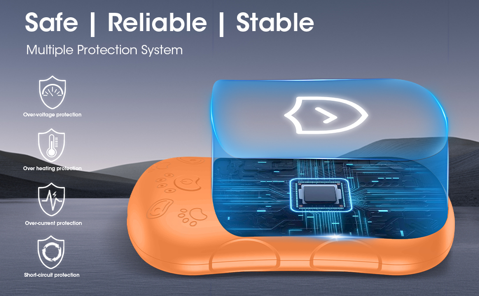 Електричні грілки для рук, 2 шт., 6000 мАг, акумулятор, багаторазові, зарядні, ідеальні для спорту на відкритому повітрі, полювання, гольфу, кемпінгу, теплий подарунок для жінок, чоловіків, дітей (Помаранчевий)