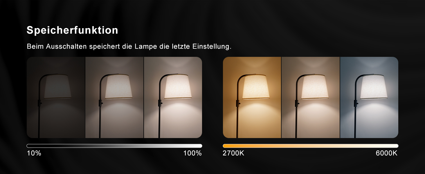 Світлодіодна торшер DUSKTEC RGB для вітальні, смарт-лампа з димером, керування через додаток, тепле та холодне біле світло, 10W, 1200LM, аркова лампа для читання, приліжкова лампа