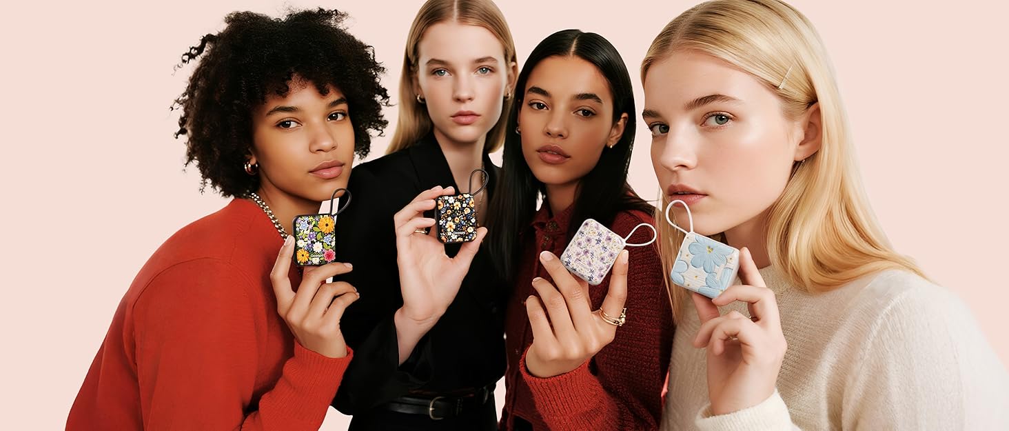 Електричні грілки для рук OCOOPA 2 шт. - стильні, у формі діаманта з магнітом, акумуляторні, для жінок, подарунок, для Реяно, піших прогулянок, кемпінгу