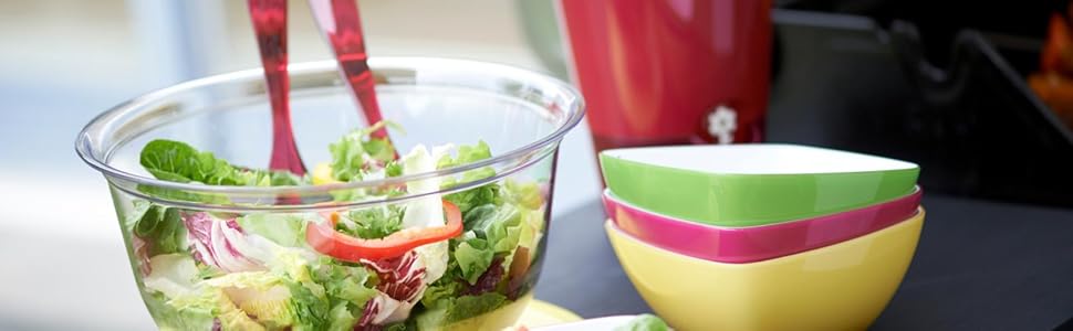 Салатниця-швидкообертач Emsa Turboknopf, 4,5 л, нержавіюча сталь, складана