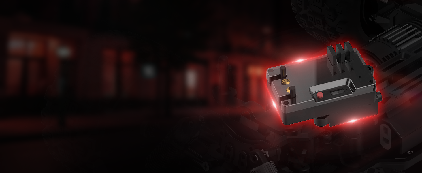 RC Автомобіль Monstertruck 1/14 4WD, 40 км/год, 2 батареї, 7 кольорів підсвічування, Водонепроникний, для дітей та дорослих, Чорний