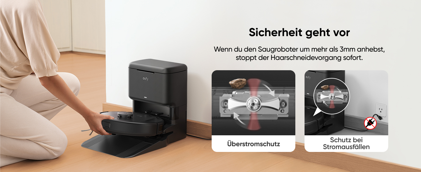 Робот-пилосос eufy L60 з авто-порожненням та функцією миття, 5000Pa, Anti-Hair, iPath-лазерна навігація, для твердих підлог