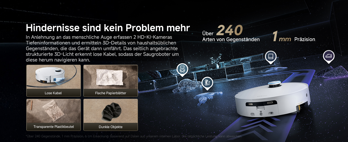 Робот-пилосос Dreame Aqua10 Ultra Track: потужність 30000Pa, безбар'єрне пересування (8 см), самоочищення, автоматичне спустошення, голосове керування