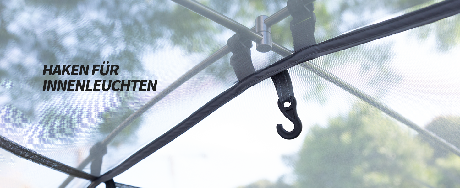 Намет кемпінговий Forceatt 2-3 особи, водонепроникний, вітростійкий, 3-4 сезони, червоний