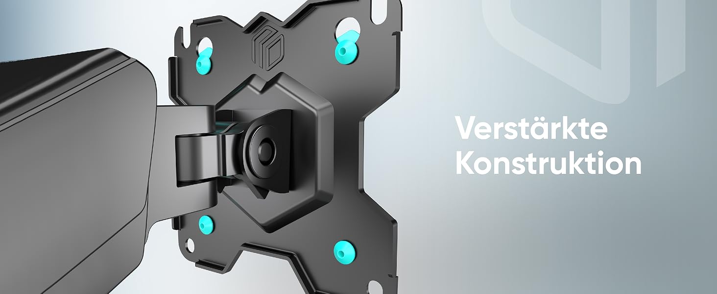 Кріплення для монітора ONKRON G150-B з довгим регульованим підлокітником, 13-34 дюйми, до 8 кг, VESA 75x75-100x100