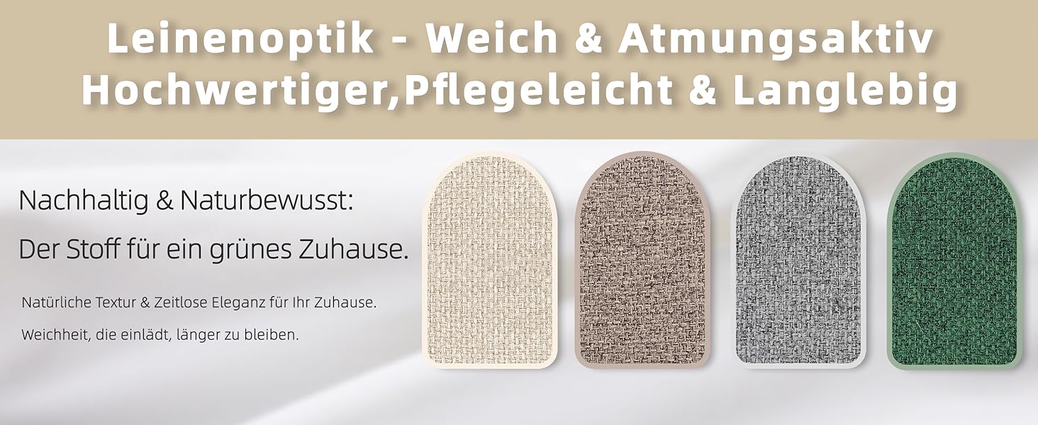 6 стільців для їдальні з підлокітниками – ергономічні оббиті стільці, сучасні кухонні стільці з льоновим покриттям та металевими ніжками, для вітальні, їдальні, кухні, бежевий колір, комплект 6 шт.