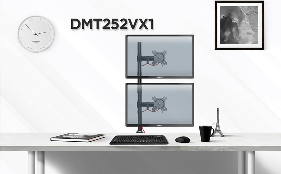 Тримач для монітора Duronic DMT252VX1 | Підставка для 2 моніторів до 27