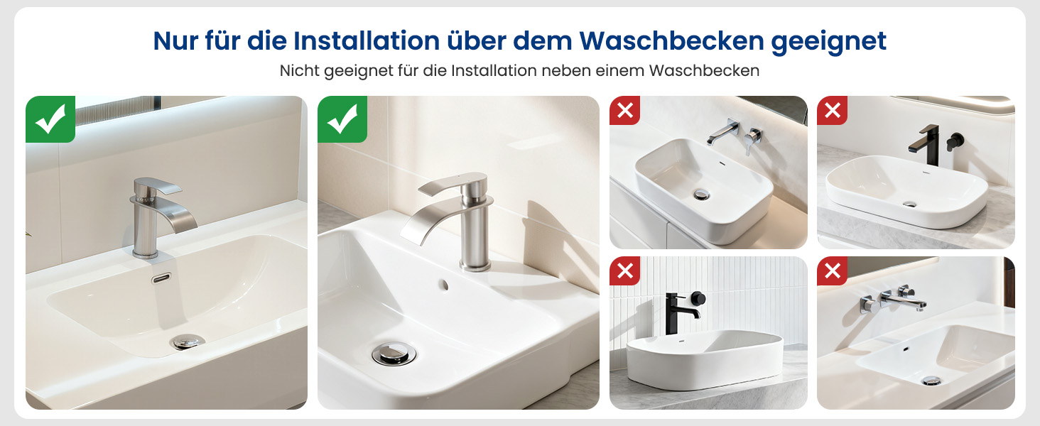 Змішувач для ванної CECIPA, нержавіюча сталь, висота виливу 86 мм, для ванної кімнати