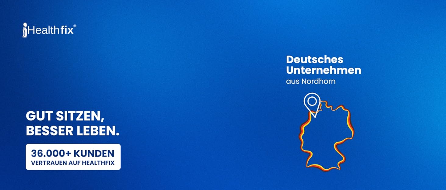 Ортопедичні подушки для сидіння та підтримки попереку Healthfix® – набір 2 шт. для максимального комфорту та ергономічної підтримки спини