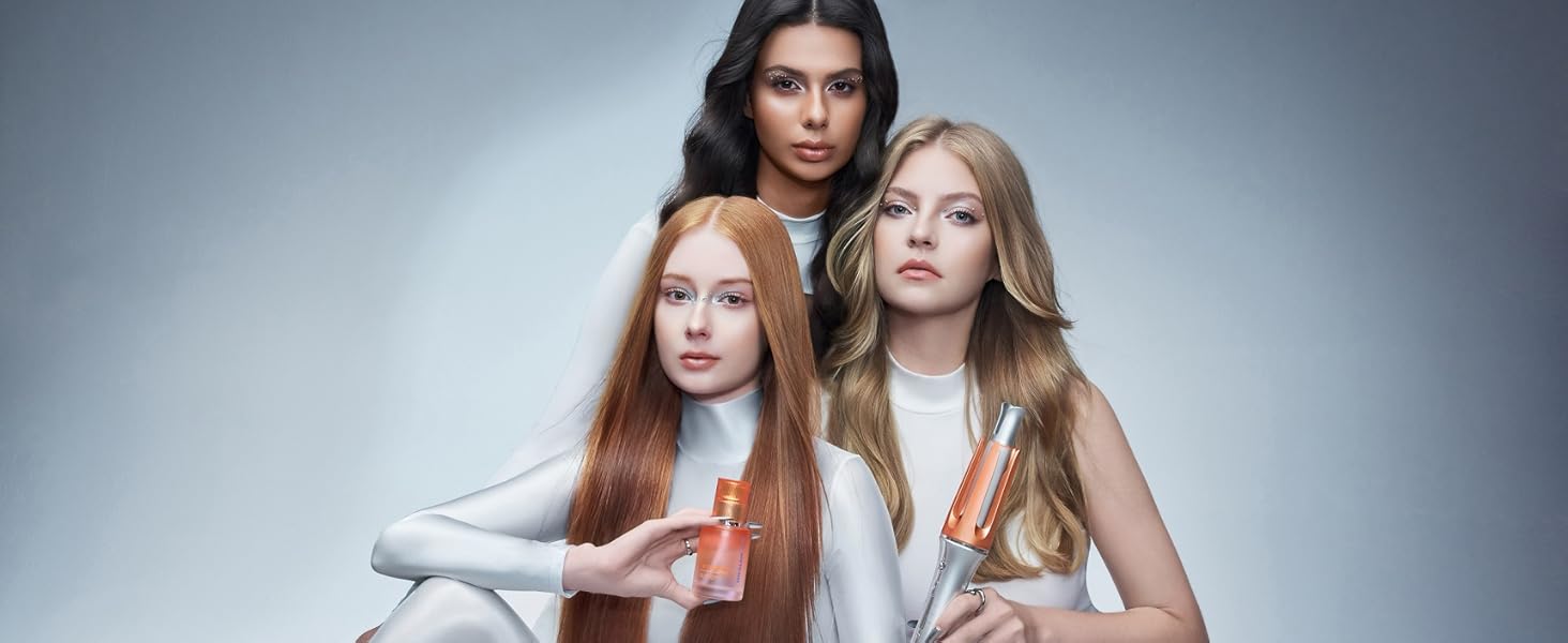 SHEGLAM Автоматичний локон для волосся з керамічним покриттям, 3 температурні режими (170-210°C), швидкий нагрів, самообертовий, діаметр 25 мм