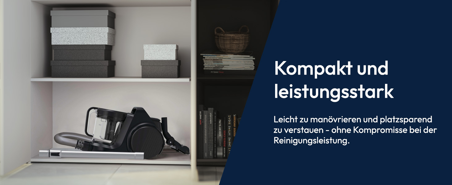 Пилсос Hoover HP1 без мішка, 850W, 2L, EPA-фільтр, аксесуари, радіус дії 7.5м, для твердих поверхонь та килимів