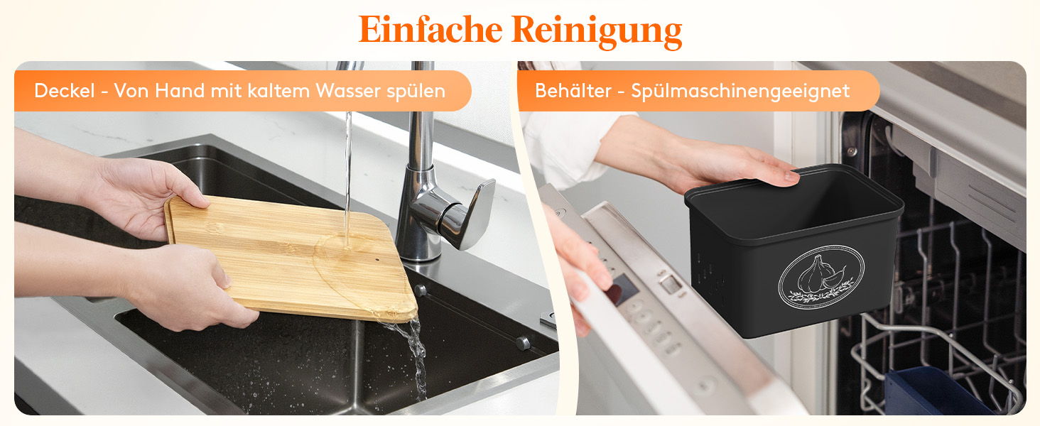 Набір контейнерів для зберігання картоплі, цибулі та часнику Lifewit (3 шт) - чорний, з вентиляцією, великий об'єм