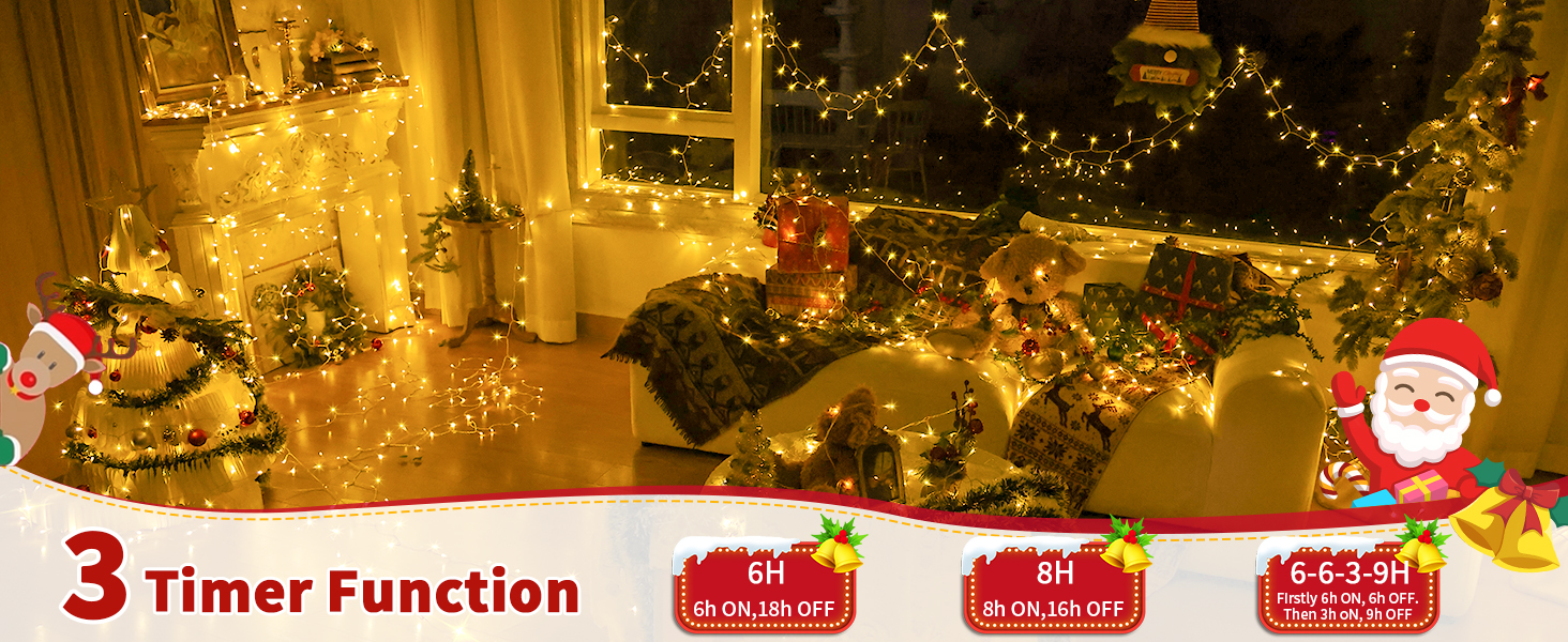 Світлодіодна гірлянда Auriostar для вулиці 20м, 200 LED, теплий білий колір, мережева