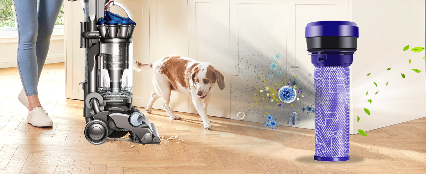 Передмоторний фільтр попереднього фільтра для пилососа Dyson DC37, DC33C, DC39, DC28C, DC53, 2 шт.