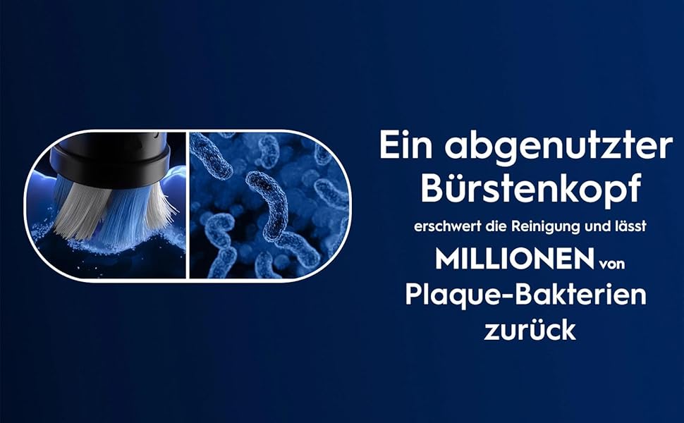 Смінні насадки для електричної зубної щітки Oral-B iO Ultimative Reinigung, чорні, 10 шт.