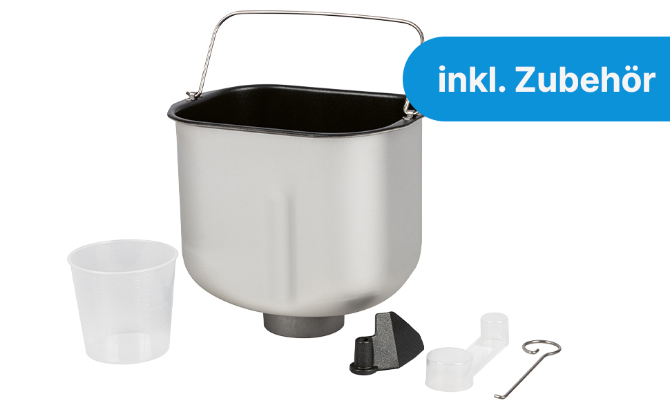 Хлібопічка ProfiCook PC BBA 1282 з таймером, 13 програм, регулювання кольору скоринки