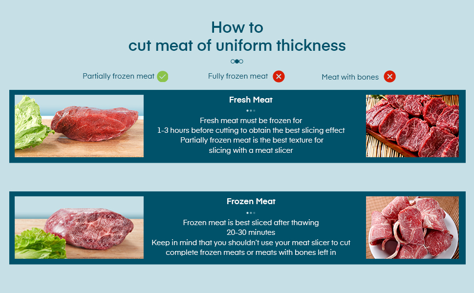 Електричний слайсер 200W з нержавіючої сталі - кухонний слайсер для м'яса, сиру, хліба та ковбаси, регулювання товщини шару 0-15 мм, 2 леза