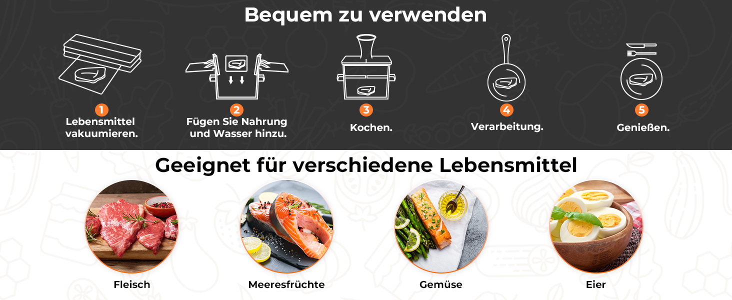 Контейнер для Sous Vide 11л з кришкою та решіткою, полікарбонат (без BPA), універсальний для багатьох Sous Vide пристроїв