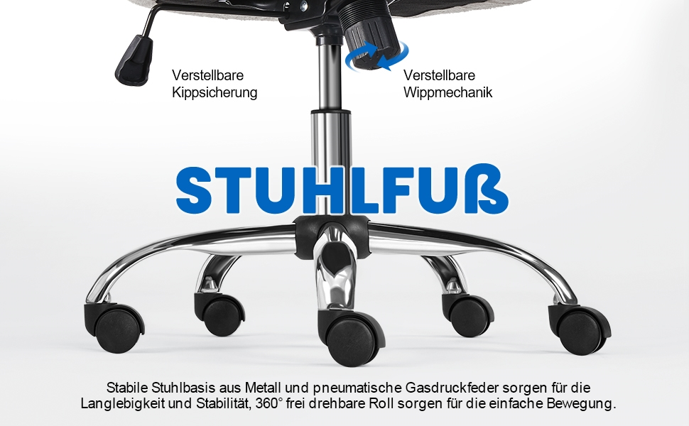 Крісло Yaheetech для дому та офісу: регульоване, обшите велюром, до 136 кг, колір слонова кістка