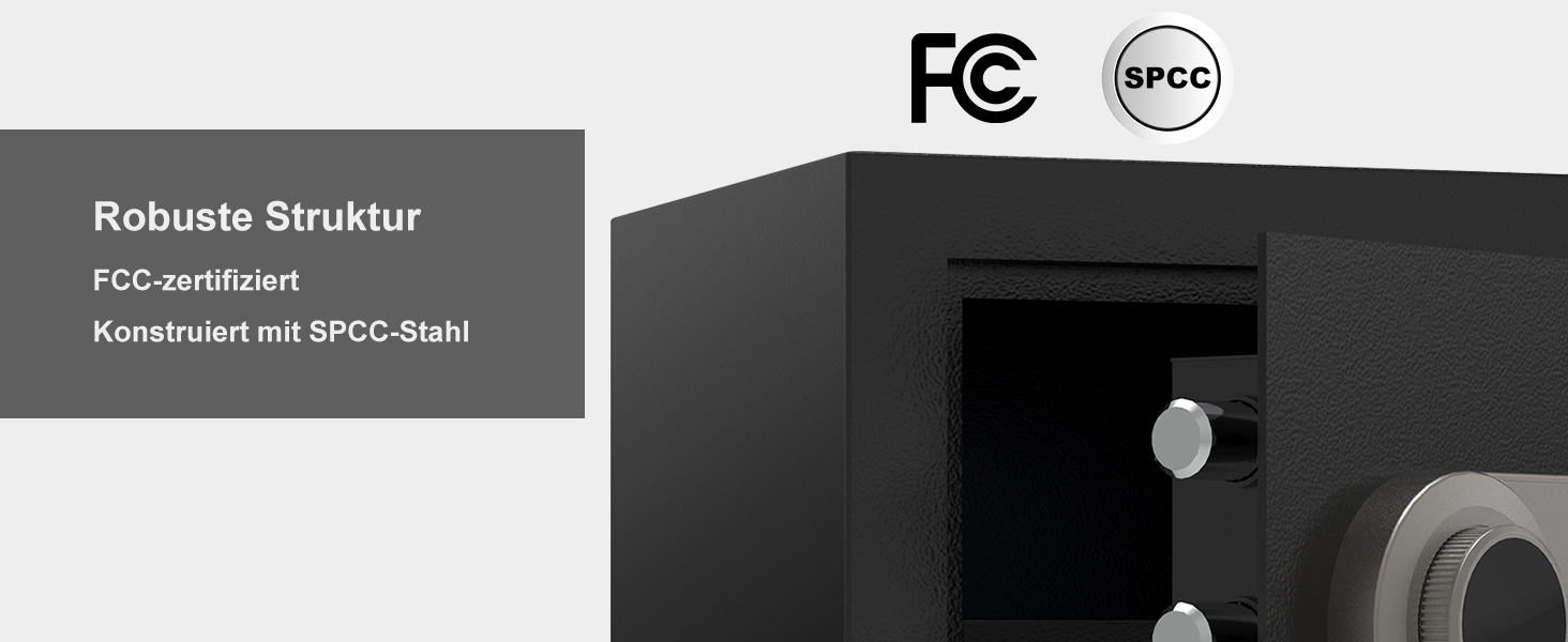 Сейф Diyife 16L з цифровим замком, сигналізацією та підсвіткою. Меблевий сейф з висувною полицею, з міцної сталі SPCC, 35x25x25 см, 2 ключі. Для дому, офісу, готелю.