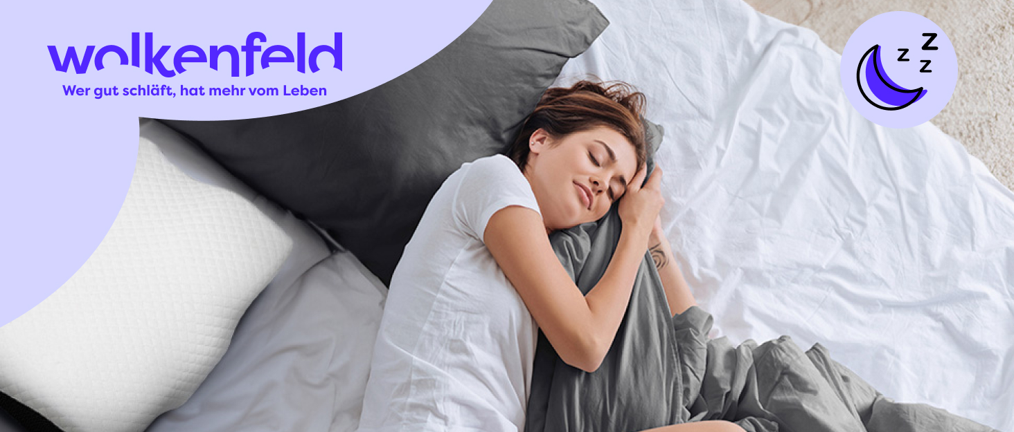 Комплект постільної білизни Wolkenfeld 200x200 з бавовни (2 наволочки 80x80) – дихаючий, приємний до шкіри, легкий у догляді. Сірий комплект постільної білизни з блискавкою, сертифікат Oeko-Tex.