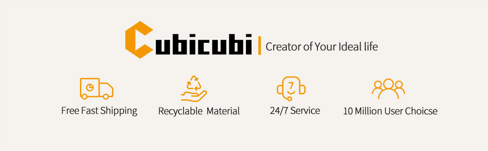 Стіл CubiCubi 80x40 см, Стіл для ПК, Домашній офіс, Промисловий дизайн, Білий