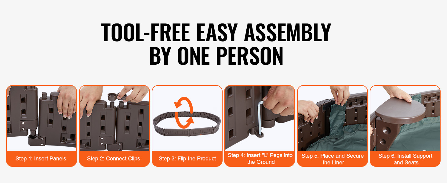 Дерев'яний пісочниця VEVOR з кришкою, восьмигранна, з 4 місцями для сидіння та підстилкою, для дітей 3-12 років, для саду, подарунок для хлопчиків та дівчаток (пластик + овал)