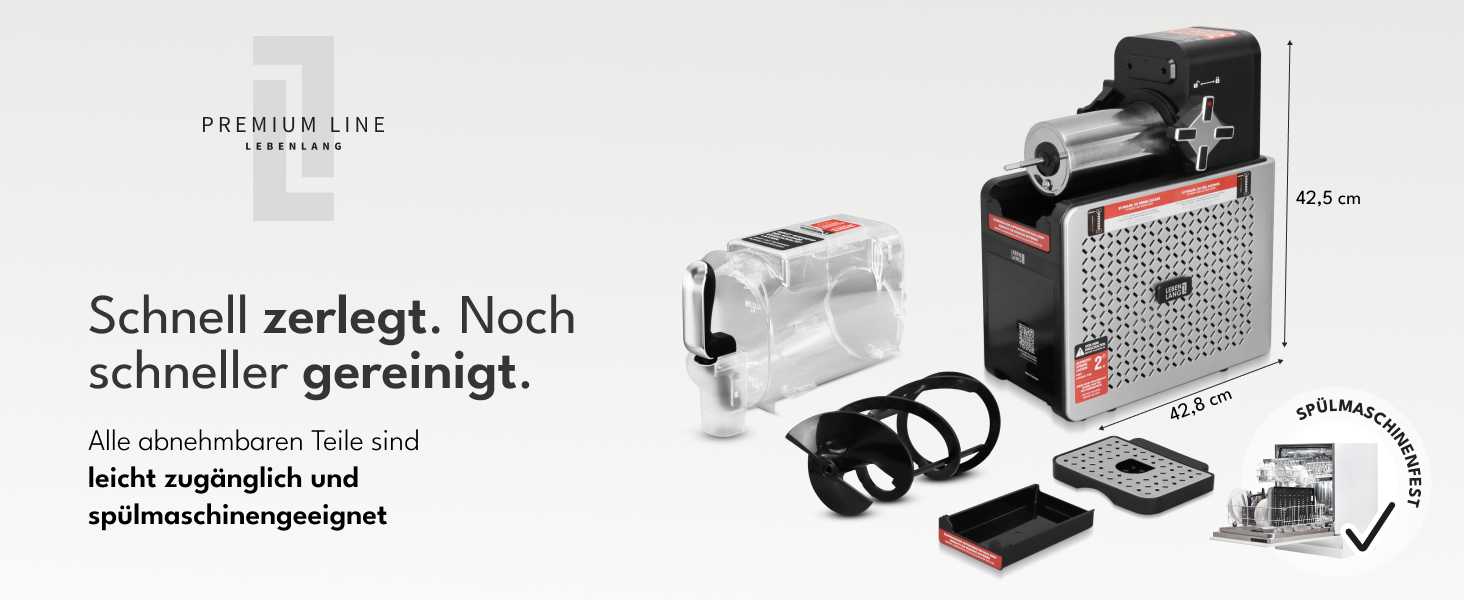 LEBENLANG Преміум машина для приготування сляш 2L - 5 режимів, швидка заморозка за 15 хв, з книгою рецептів та автоочищенням. Ідеальна для дому. Машина для сляш, фрозен сляш, сляшмейкер